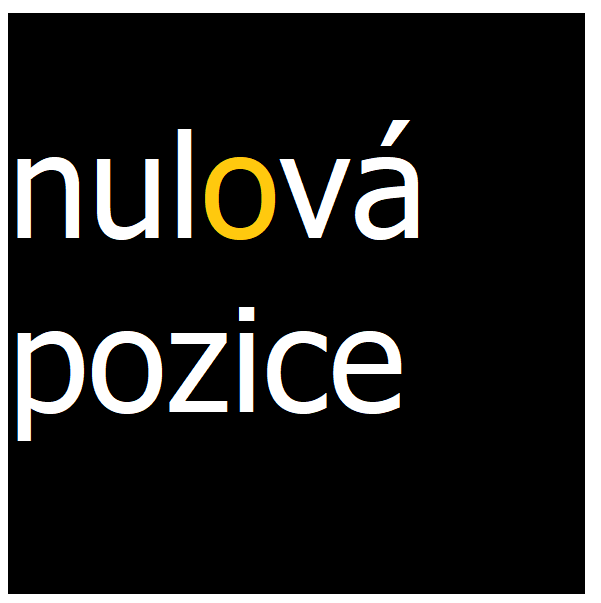 Nulová pozice